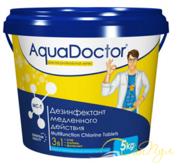 AquaDoctor MC-T хлор 3-в-1 длит. действия 5 кг