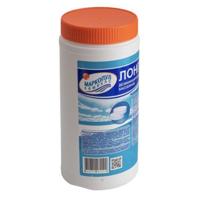 ЛОНГАФОР_медленный_хлор_(табл._200г)_1кг_(б.)