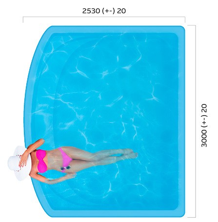 Вид сверху Динар +