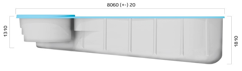 Вид сбоку Сен-Тропе