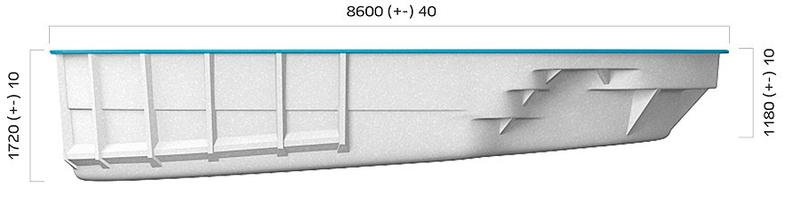 Вид сбоку Монако-stepless