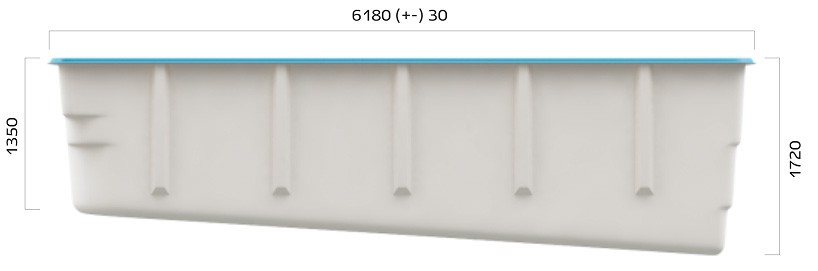 Вид сбоку SwimTrack 61