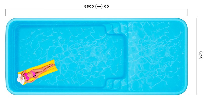 Вид сверху Бордо Атолл