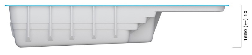 Вид сбоку Бордо Атолл