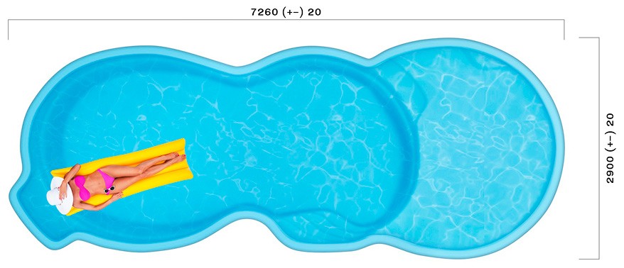 Вид сверху Мартиника Атолл