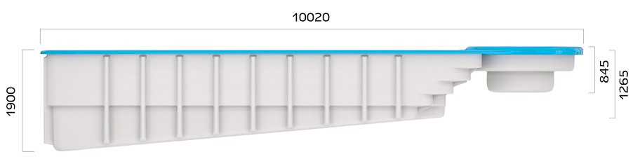 Вид сбоку Коньяк