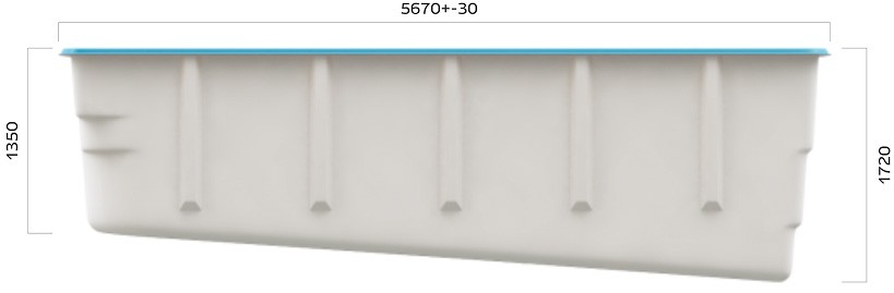 Вид сбоку SwimTrack 56