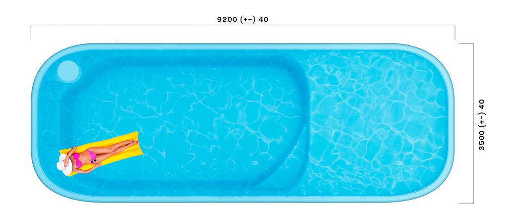 Вид сверху Довиль Атолл